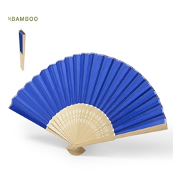 Abanico bambú de colores - Imagen 1
