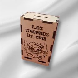 HUCHA MADERA PERSONALIZADA - Imagen 2