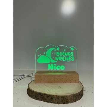 LAMPARA QUITAMIEDOS PERSONALIZADA PEQUEÑA - Imagen 1