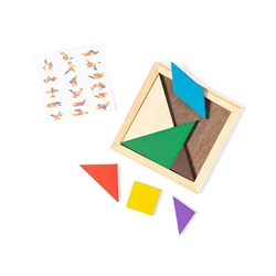Puzzle Tangram - Imagen 1
